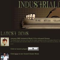 Сайт группы Industrial monk